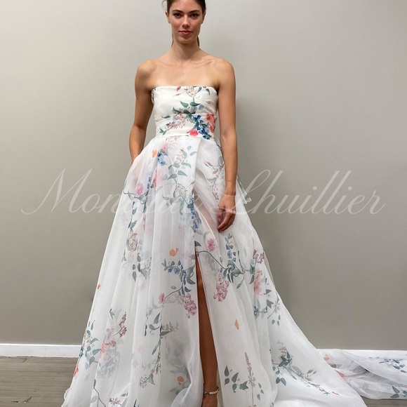 Monique Lhuillier Bliss Fall 2022 BL22206 - Picture 3 of 8